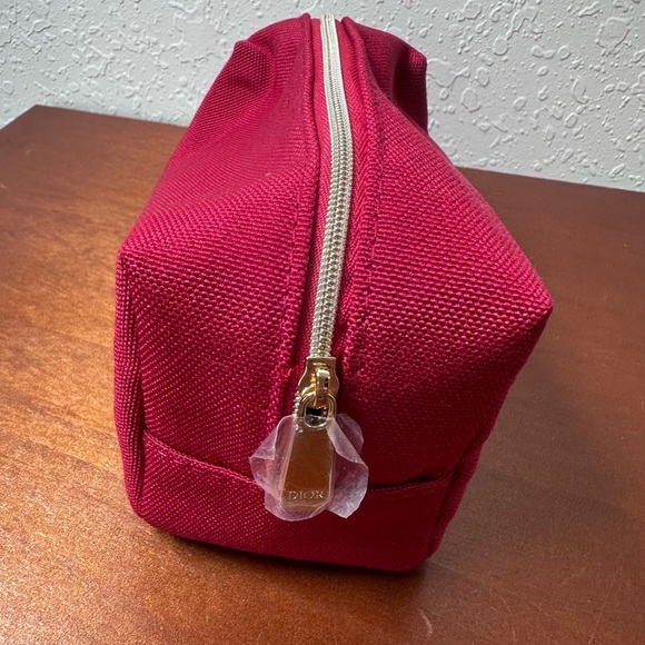 DIOR Beauty Zipper Red Makeup Bag main image 4